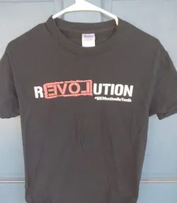 Love Revolution T-Shirt (Size Medium)