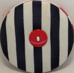 Stripes Red & Navy Blue
