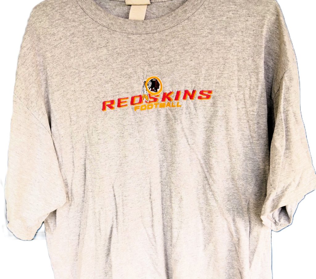 Washington Redskins Football T-Shirt (Size Large)
